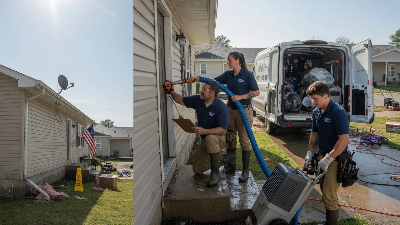Ceiling Water Damage Restoration in Shanksville, PA near me